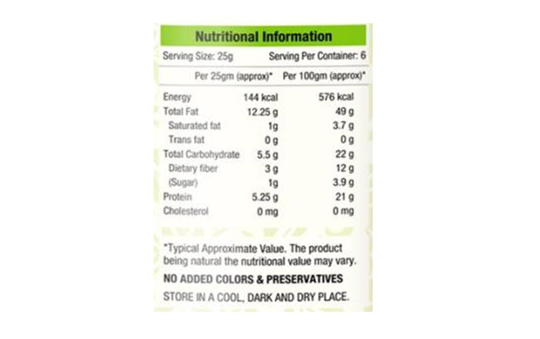 NourishVitals Flavored Almonds Indian Spice   Jar  150 grams